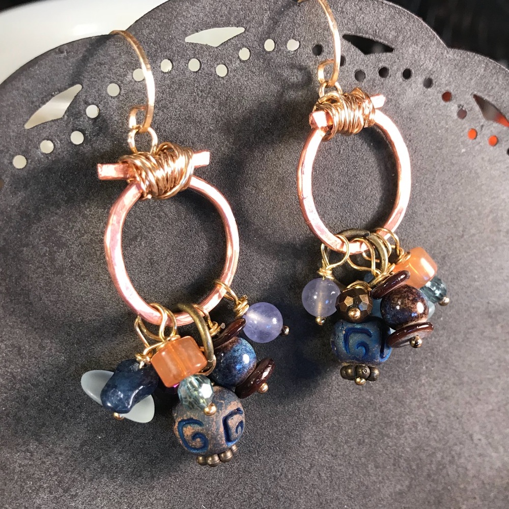 Handmade earrings - Picture 3 of 3